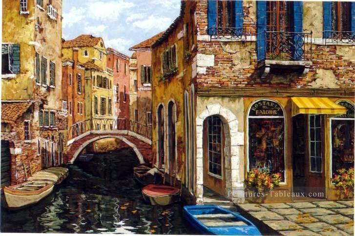 YXJ0436e impressionnisme Venise scape Peintures à l'huile